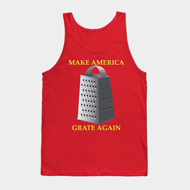 MAKE AMERICA GRATE AGAIN Tank Top by DaleMettam